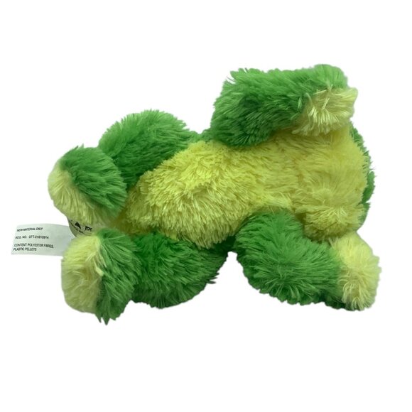Aurora Plush Green Frog Stuffed Animal Toy 8” Soft Polyester Cute Cuddly Design - Picture 7 of 8